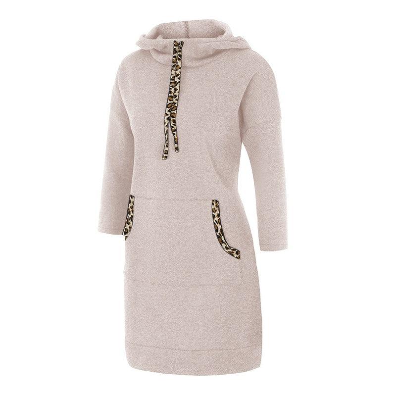 Cheky - Hooded hoodie for women