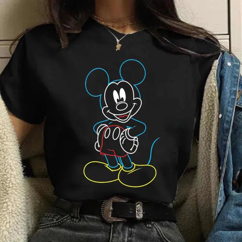 Cheky - Mickey Minnie Casual Tee