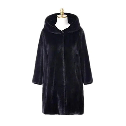 Cheky - Mink faux fur coat