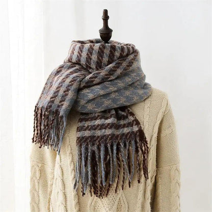 Cheky - New Style Cashmere Scarf With Thickened Shawl