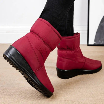 Cheky - Winter Snow Boots For Women Warm Plush Platform Boots Shoes